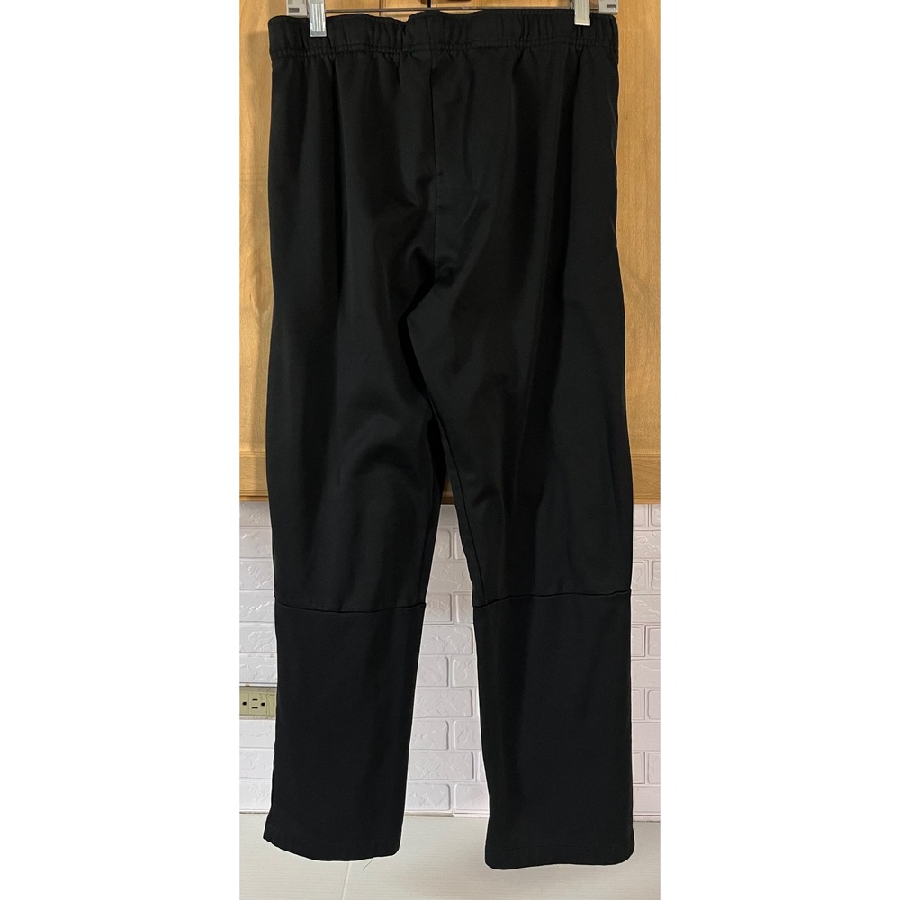 Nike Dri-FIT Athletic Pants Men Medium‎ Black Excellent Standard Fit Drawstring - Picture 2 of 6